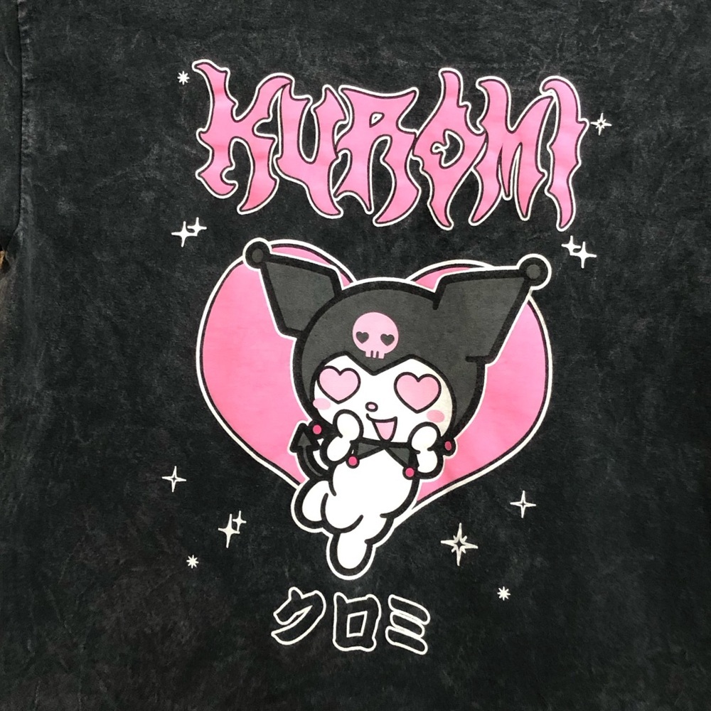 Kuromi by Sanrio Vintage Wash Tee